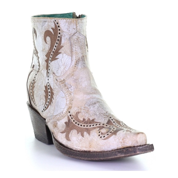 NWT CORRAL WOMEN'S LAZER ANKLE FASHION BOOTIES - SNIP TOE Size 8.5 - Picture 8 of 15